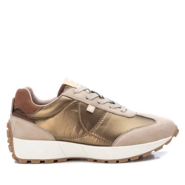 Zapatilla de mujer XTI plata 142008 | Troen Tenerife