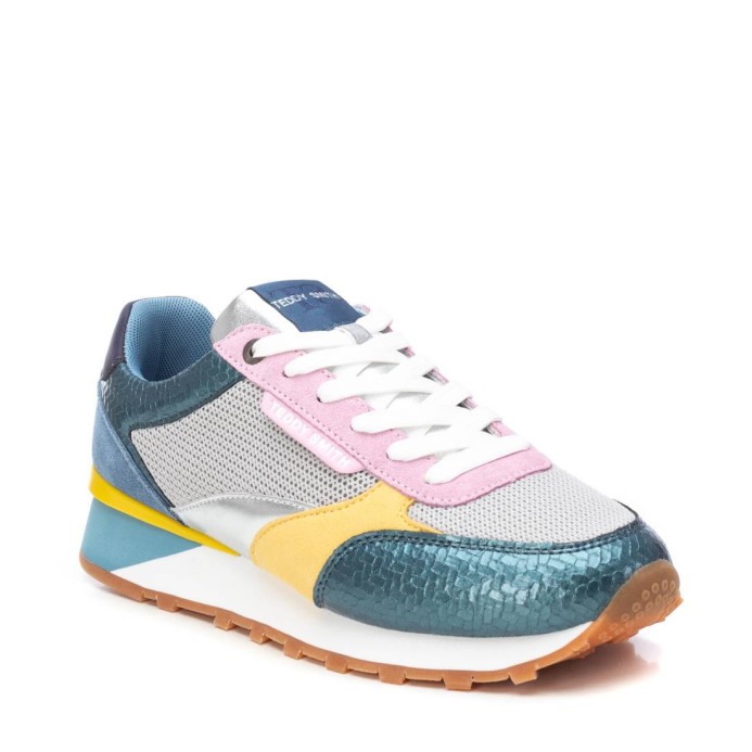 Zapato de mujer azul Teddy Smith 120141 | Troen Canarias