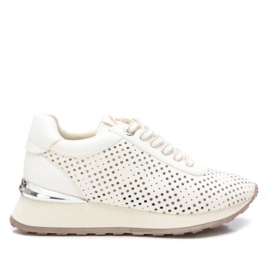 Zapatilla de mujer blanco XTI 143778 | Troen Canarias