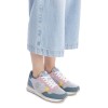Zapatilla de mujer XTI azul 144061 | Troen Tenerife
