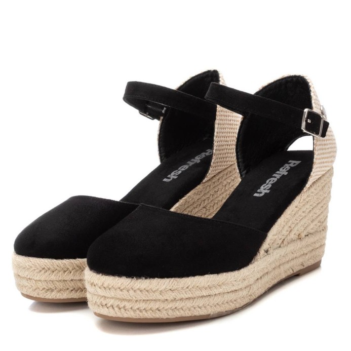 Alpargata de mujer negro Refresh 172644 | Troen Canarias