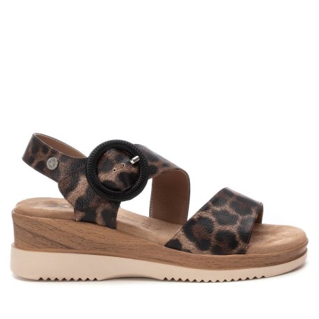 Sandalia de mujer XTI marron 144597 | Troen Tenerife