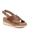 Sandalia de mujer XTI marron 143852 | Troen Tenerife