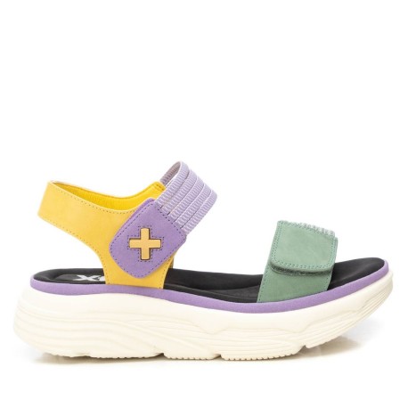 Sandalia de mujer morado XTI 143986 | Troen Canarias
