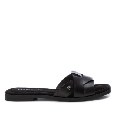 Sandalia de mujer negro Refresh 172804 | Troen Canarias