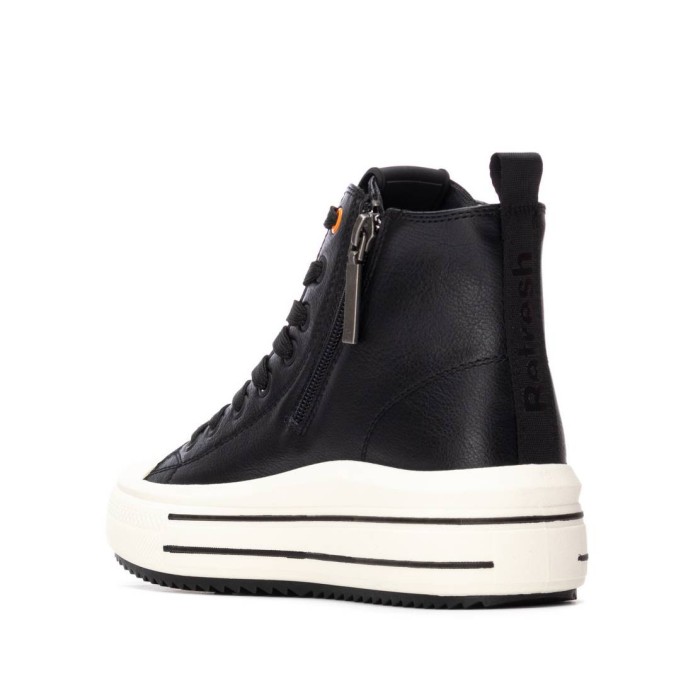 Zapatilla de mujer negro Refresh 172939 | Troen Canarias