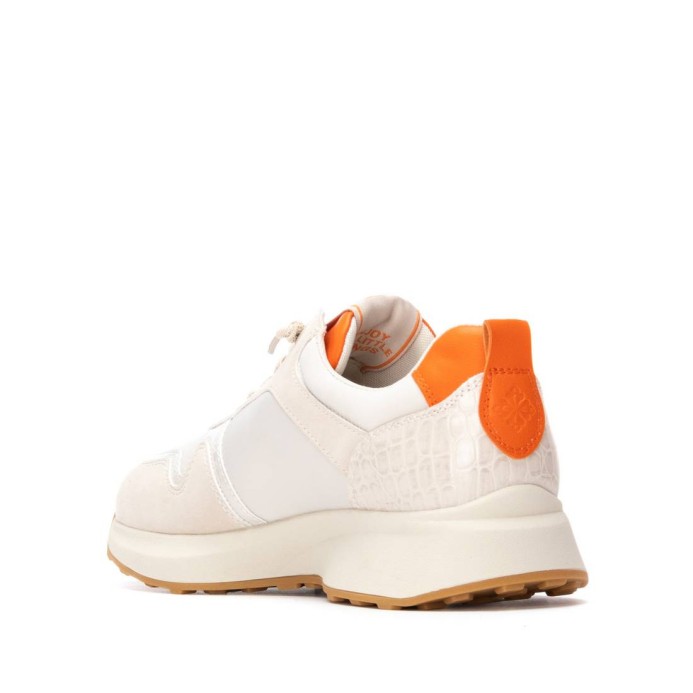 Zapatilla de mujer blanco Refresh 172942 | Troen Canarias