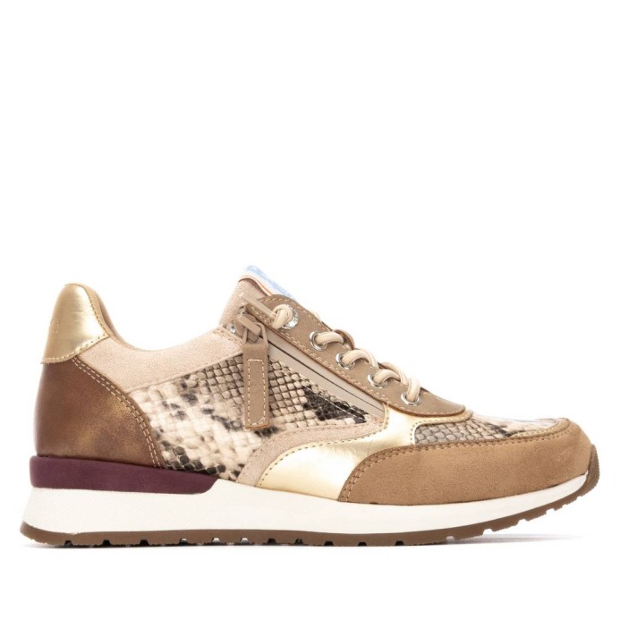 Zapatilla de mujer marron Refresh 172960 | Troen Canarias