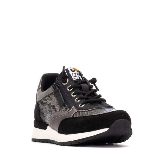 Zapatilla de mujer Refresh negro 172960 | Troen Tenerife