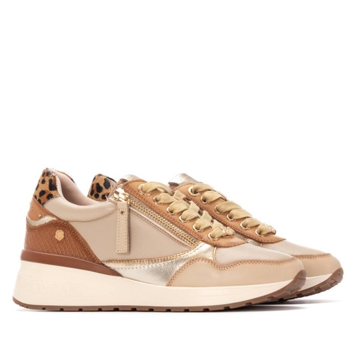 Zapatilla de mujer CARMELA marron 162442 | Troen Tenerife