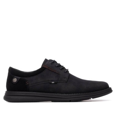 Blucher/derby de hombre negro Refresh 172873 | Troen Canarias