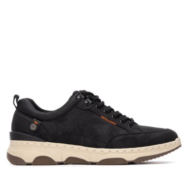 Zapatilla de hombre negro Refresh 173237 | Troen Canarias