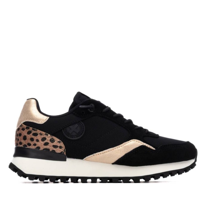 Zapatilla de mujer XTI negro 144161 | Troen Tenerife
