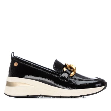 Mocasín de mujer XTI negro 144224 | Troen Tenerife