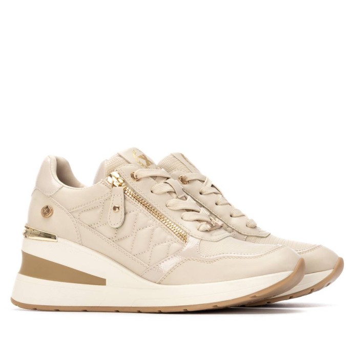 XTI 144380 marron cremallera |  Calzados Troen