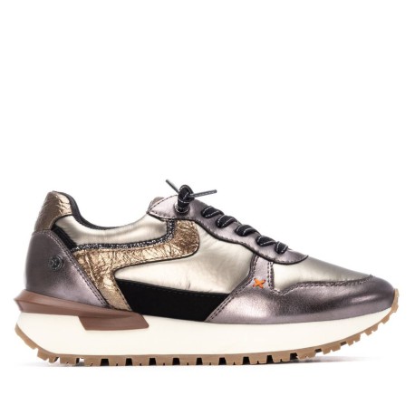 Zapatilla de mujer gris XTI 144485 | Troen Canarias