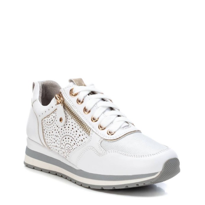 Zapatilla de mujer blanco XTI 044320 | Troen Canarias