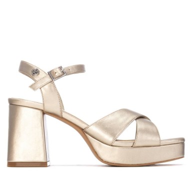 Sandalia de mujer oro XTI 130648 | Troen Canarias