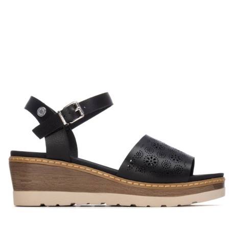 Sandalia de mujer negro Refresh 175162 | Troen Canarias