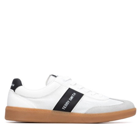 Teddy Smith 120514 blanco cordón |  Calzados Troen