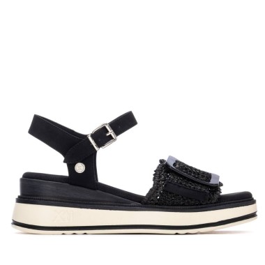 Sandalia de mujer negro XTI 145240 | Troen Canarias