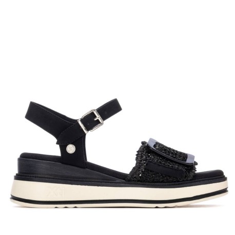 Sandalia de mujer negro XTI 145240 | Troen Canarias
