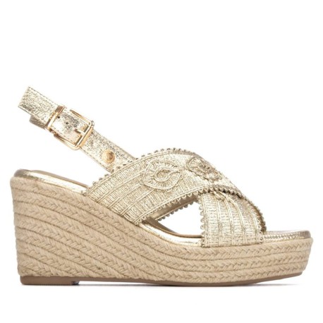 Sandalia de mujer oro XTI 145332 | Troen Canarias