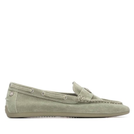 Mocasín de mujer verde CARMELA 163143 | Troen Canarias