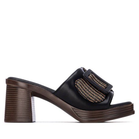 Sandalia de mujer Refresh negro 175028 | Troen Tenerife