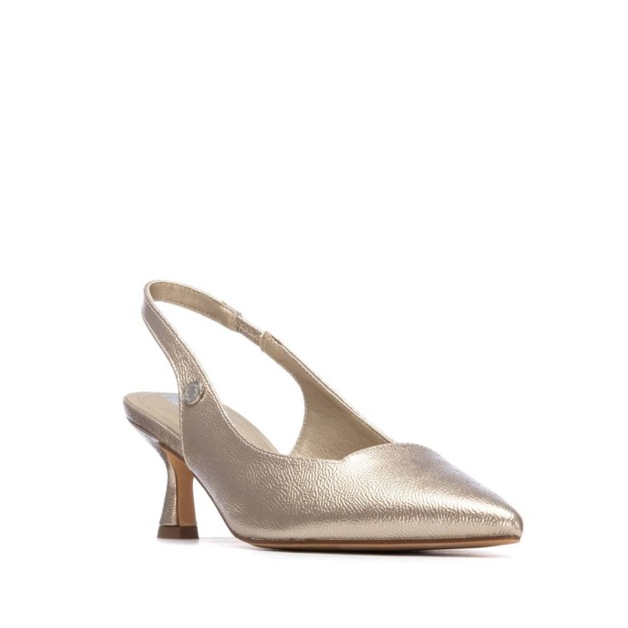 Zapato de mujer Refresh oro 175072 | Troen Tenerife