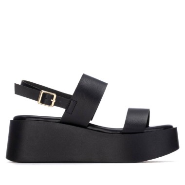 Sandalia de mujer Refresh negro 175120 | Troen Tenerife