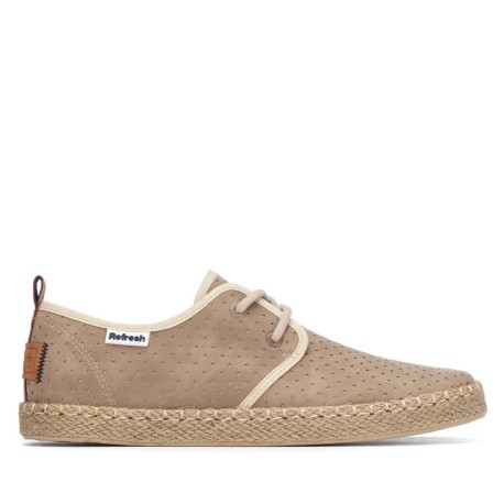 Zapatilla de hombre marron Refresh 175560 | Troen Canarias