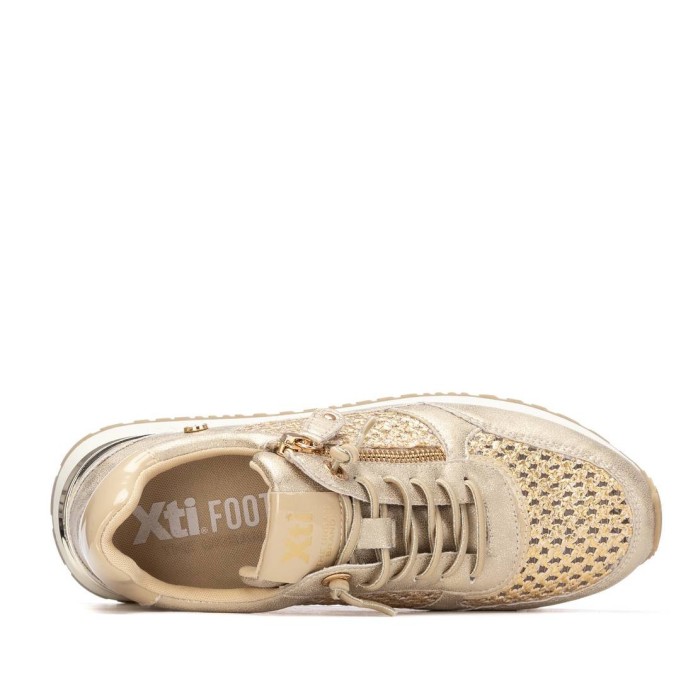 XTI 145194 oro cordón |  Calzados Troen