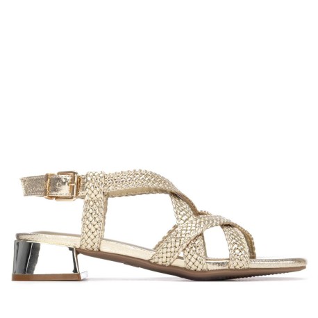 Sandalia de mujer XTI oro 145259 | Troen Tenerife
