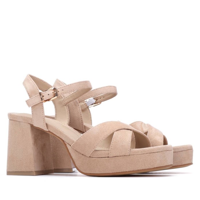 Sandalia de mujer marron XTI 145288 | Troen Canarias