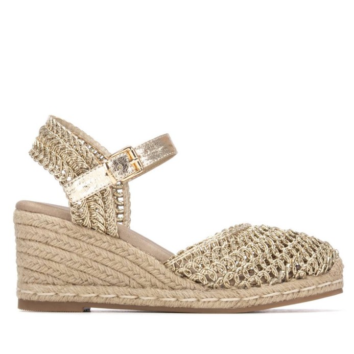 Alpargata de mujer oro XTI 145296 | Troen Canarias