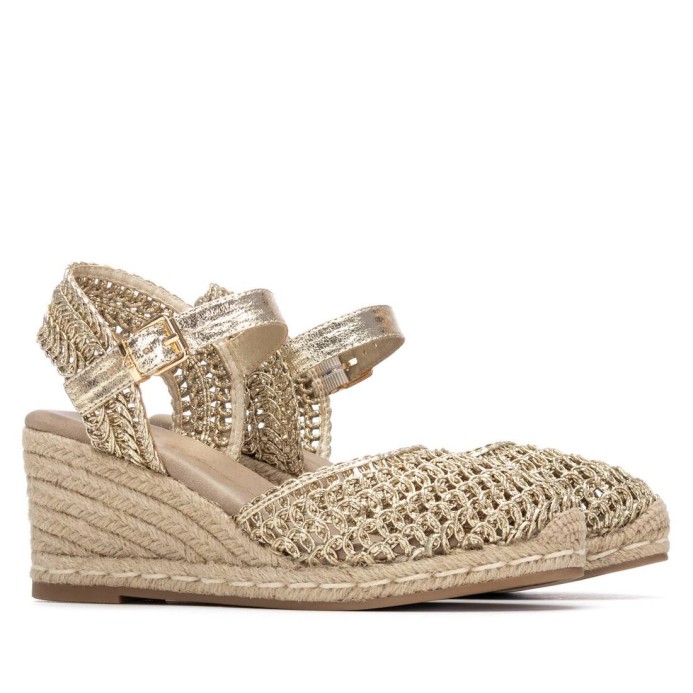 Alpargata de mujer oro XTI 145296 | Troen Canarias