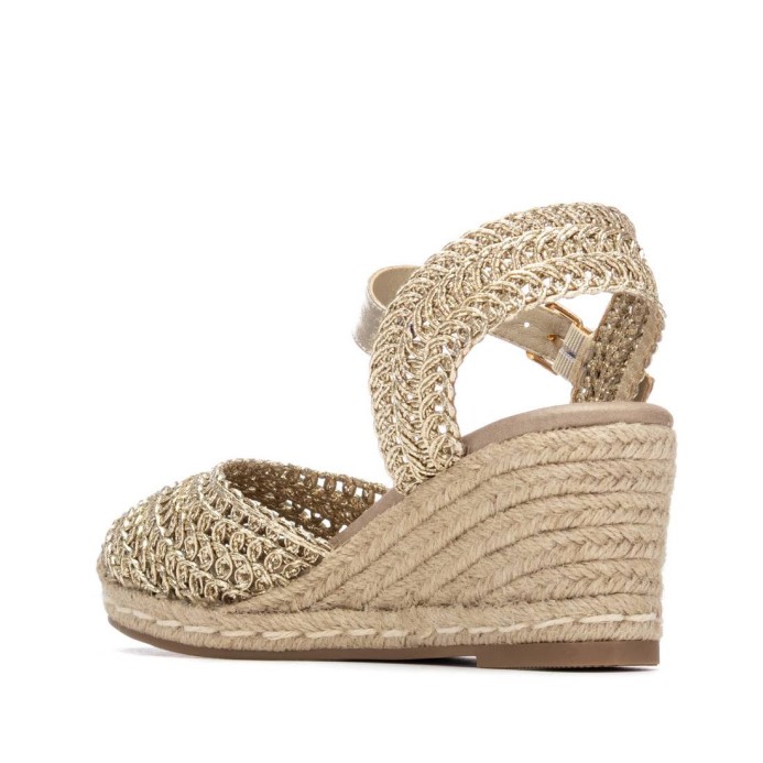 Alpargata de mujer oro XTI 145296 | Troen Canarias