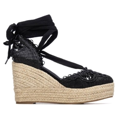 Alpargata de mujer negro XTI 145422 | Troen Canarias