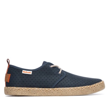 Zapatilla de hombre azul Refresh 175560 | Troen Canarias
