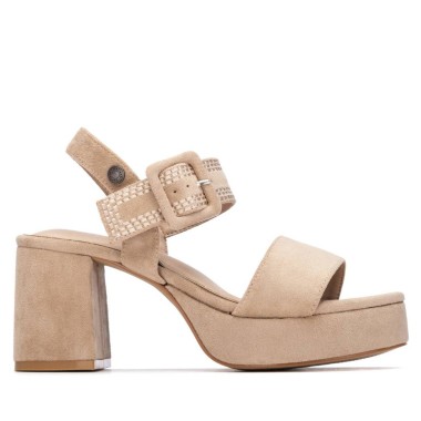 Sandalia de mujer marron Refresh 175262 | Troen Canarias