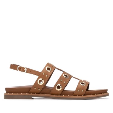 Sandalia de mujer marron CARMELA 163208 | Troen Canarias