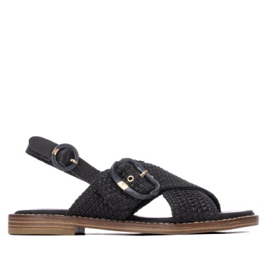 Sandalia de mujer negro CARMELA 163160 | Troen Canarias