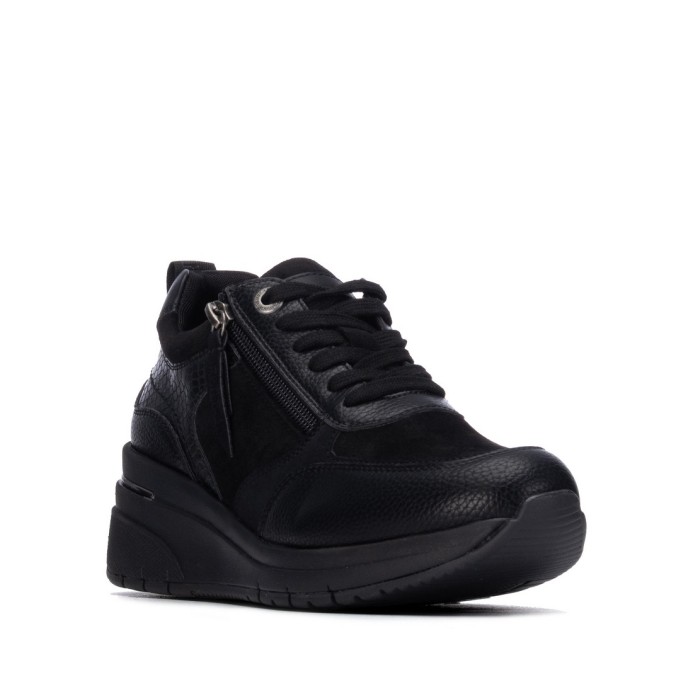 Zapatilla de mujer negro Refresh 176177 | Troen Canarias