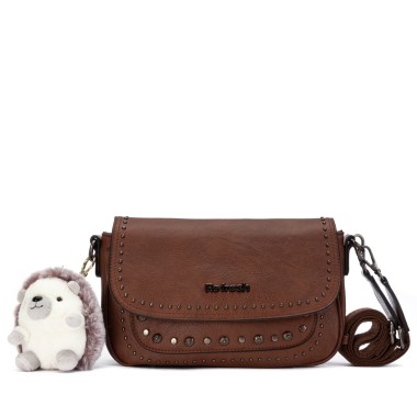 Bandolera de mujer marron Refresh 183439 | Troen Canarias
