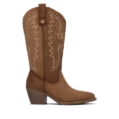 XTI 146102 marron cremallera |  Calzados Troen