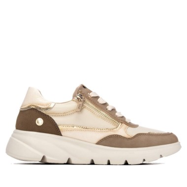 Zapatilla de mujer XTI marron 146111 | Troen Tenerife