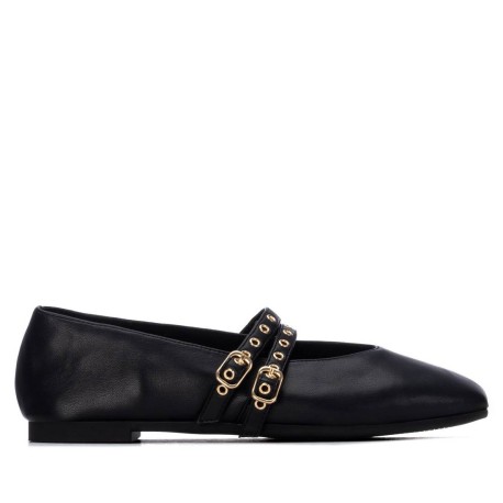 XTI 146405 negro hebilla |  Calzados Troen