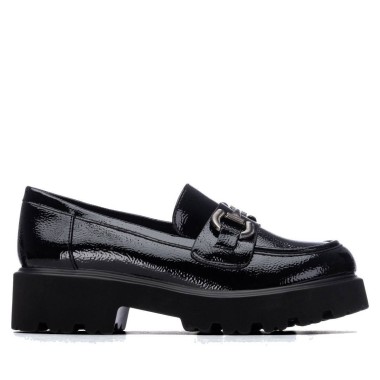 Mocasín de mujer negro XTI 146433 | Troen Canarias