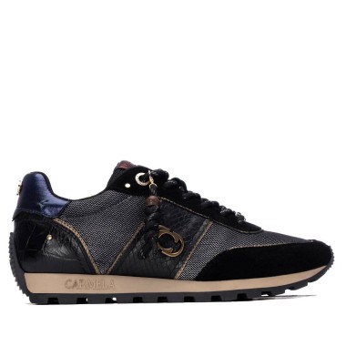 Zapatilla de mujer CARMELA negro 164237 | Troen Tenerife